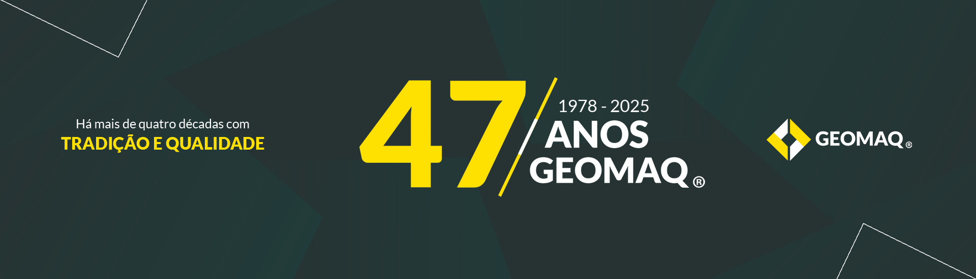 Geomaq 47 Anos: um legado de peças de alta qualidade